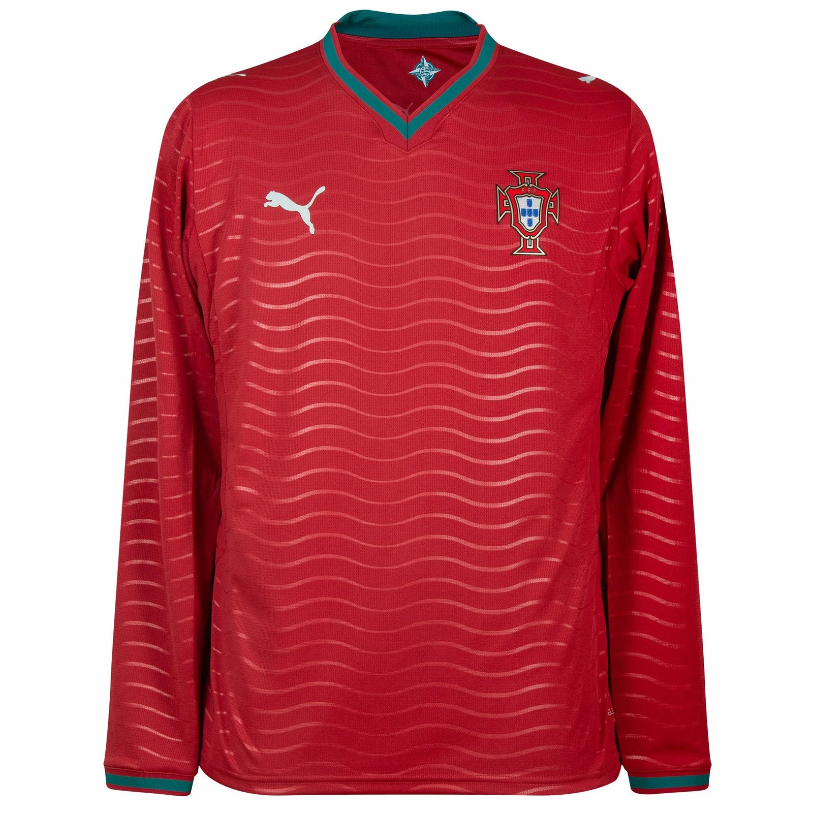 Camisa Manga Longa Portugal 2026/27 Home Jogador