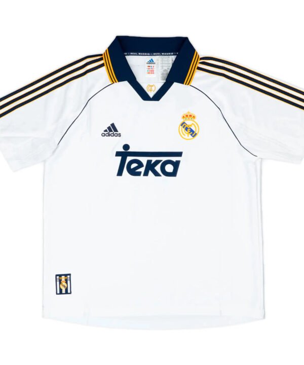 Camisa Retrô Real Madrid 1999/2000 Home Reedição