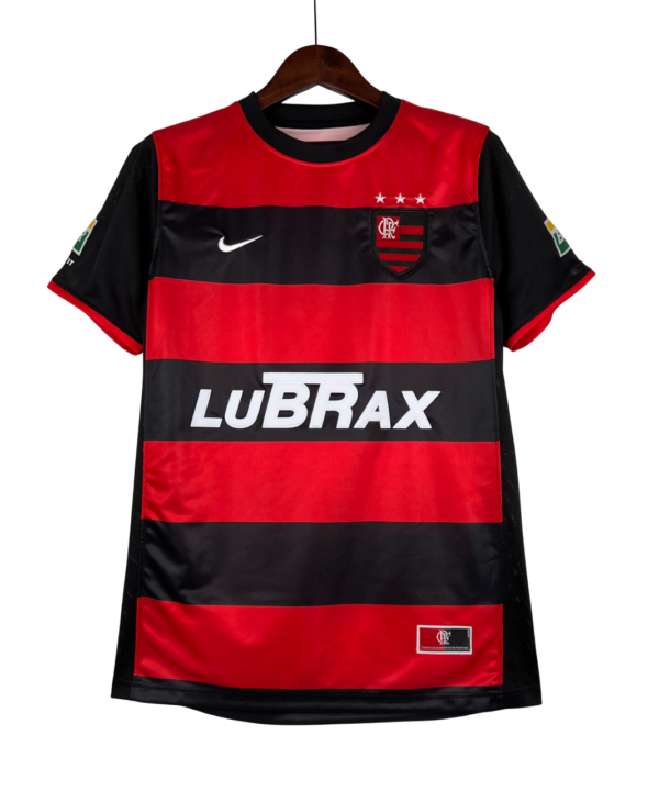 Camisa Flamengo l Retro 2000/01 - Preto e Vermelho