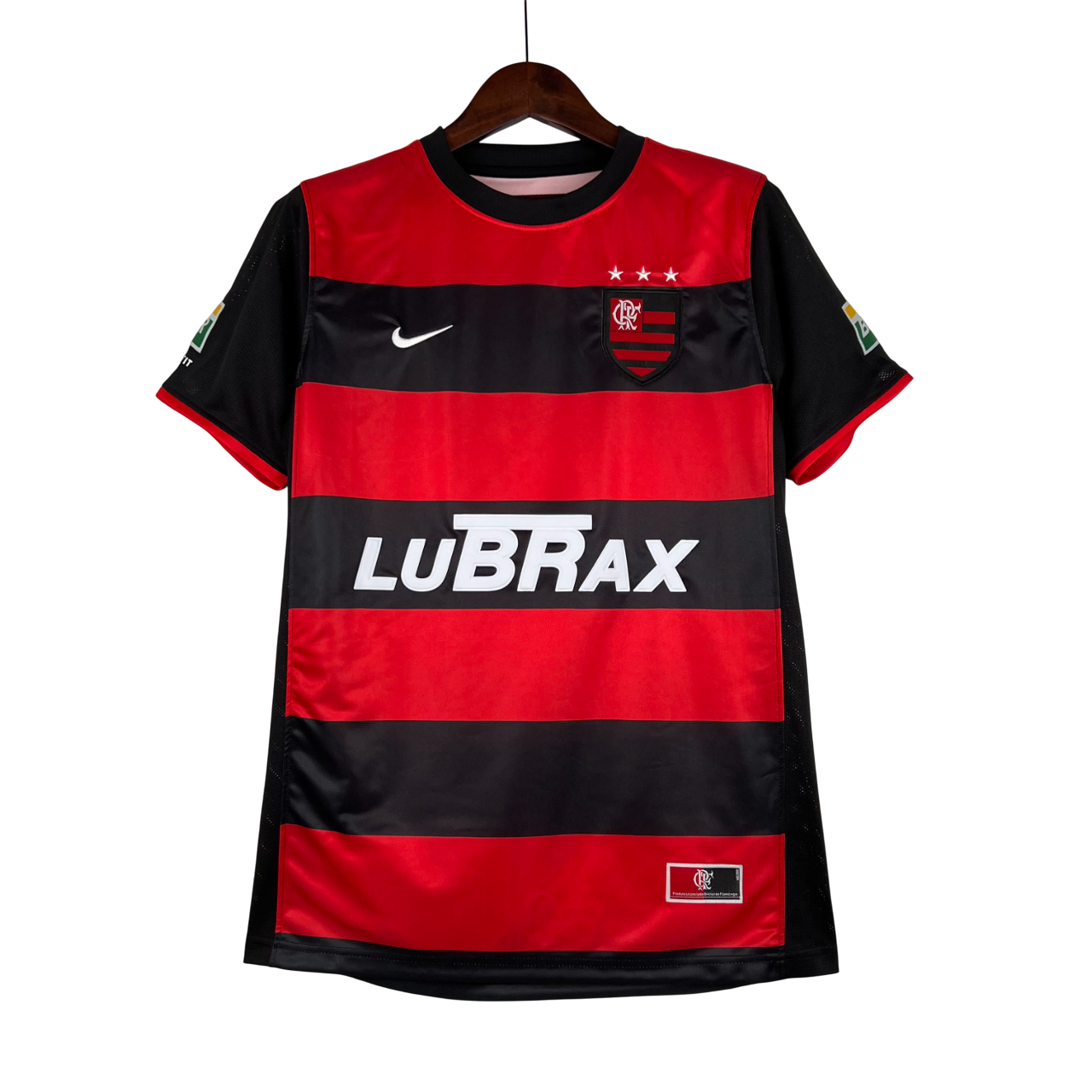 Camisa Flamengo l Retro 2000/01 - Preto e Vermelho