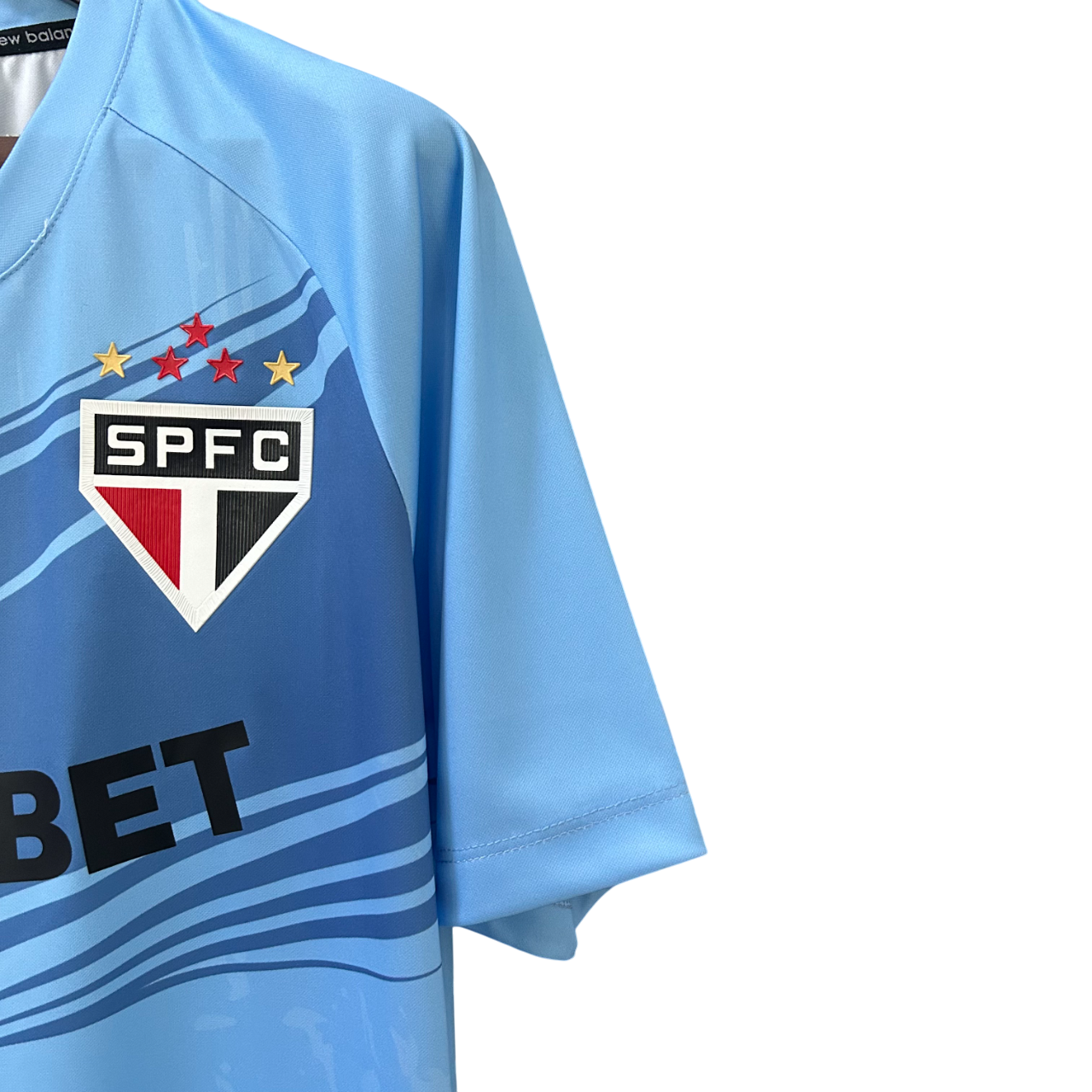 Camisa São Paulo Treino 25/26 Masculina - Azul - Imagem 3