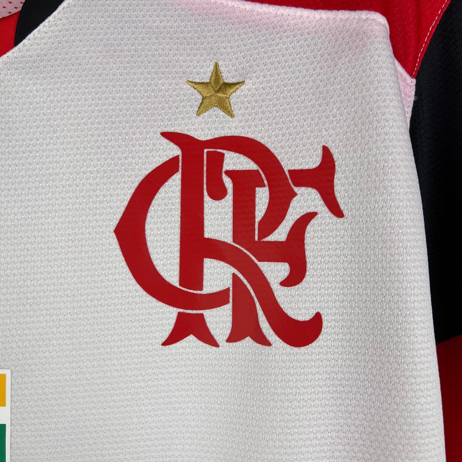 Camisa Flamengo lI Retro 2008/09 - Branca e Vermelha - Imagem 3
