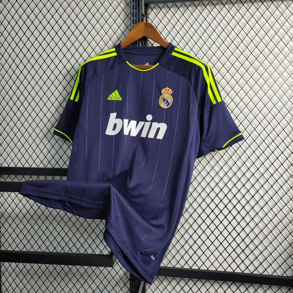 Camisa Retrô Real Madrid I Home 2012/13 Azul Marinho - Imagem 3
