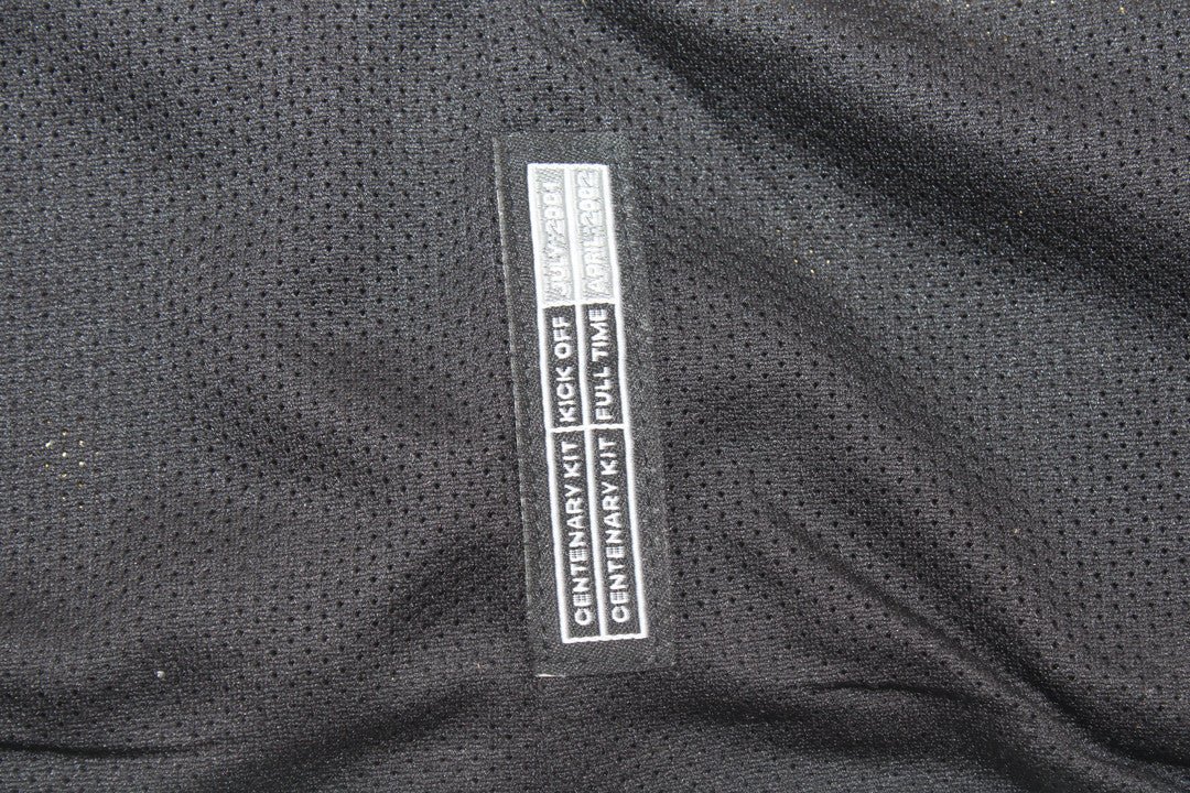 Camisa Manchester United Manga Longa Away 01/02 - Versão Retrô - Imagem 6