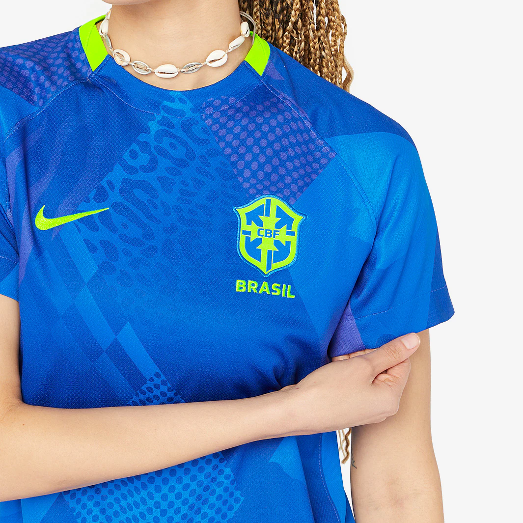 Camisa Feminina Da Seleção Brasileira 2025 Dri-FIT Stadium Away - Imagem 2