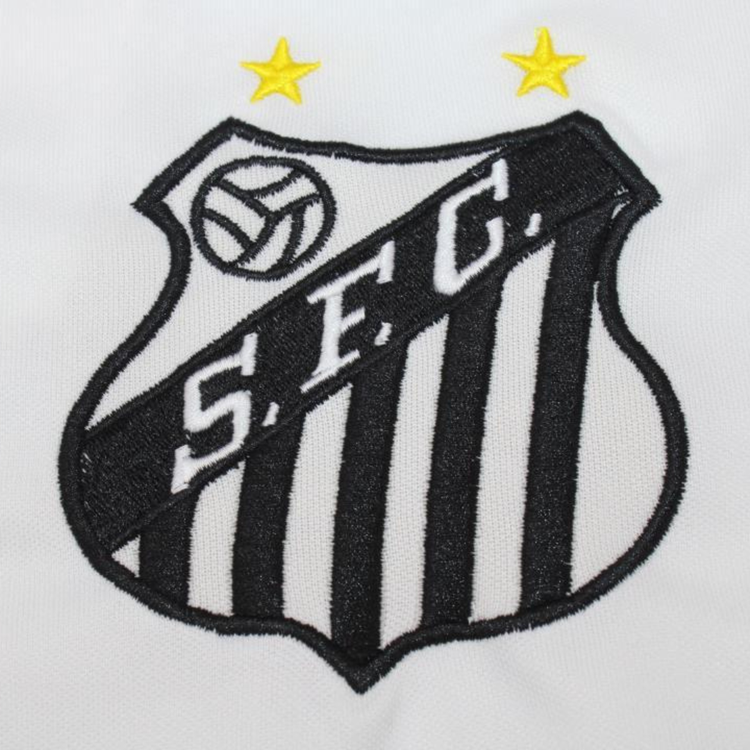 Camisa Santos Home 1970 - Versão Retrô "Pele" Nº 10 - Imagem 9