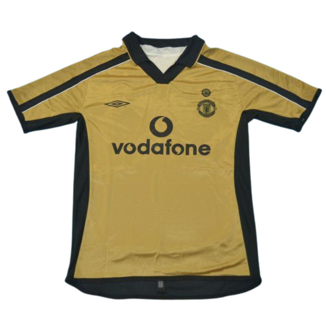 Camisa Manchester United Reservible Mode 00/01 - Versão Retrô "Beckham" Nº 7 - Imagem 3