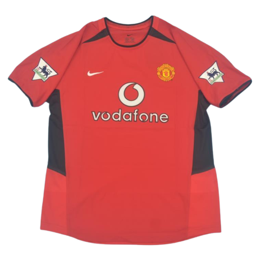 Camisa Manchester United Home 02/04 - Versão Retrô