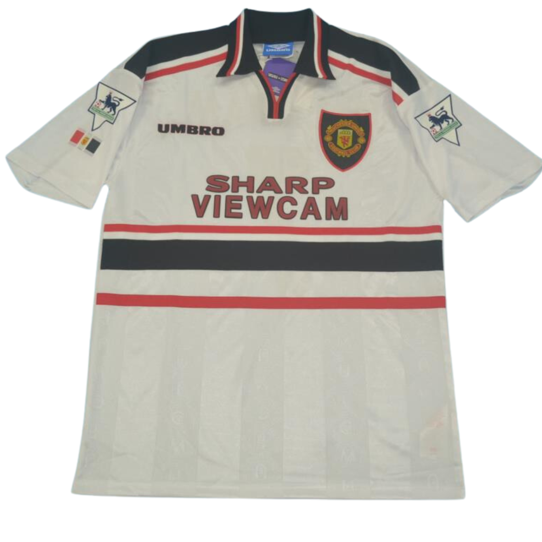 Camisa Manchester United Away 97/99 - Versão Retrô "Giggs" Nº 11 - Imagem 2