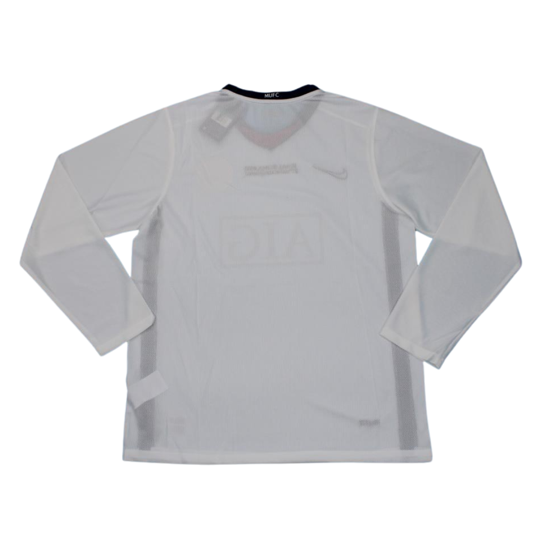 Camisa Manchester United Manga Longa Final Roma 2009 - Versão Retrô - Imagem 2