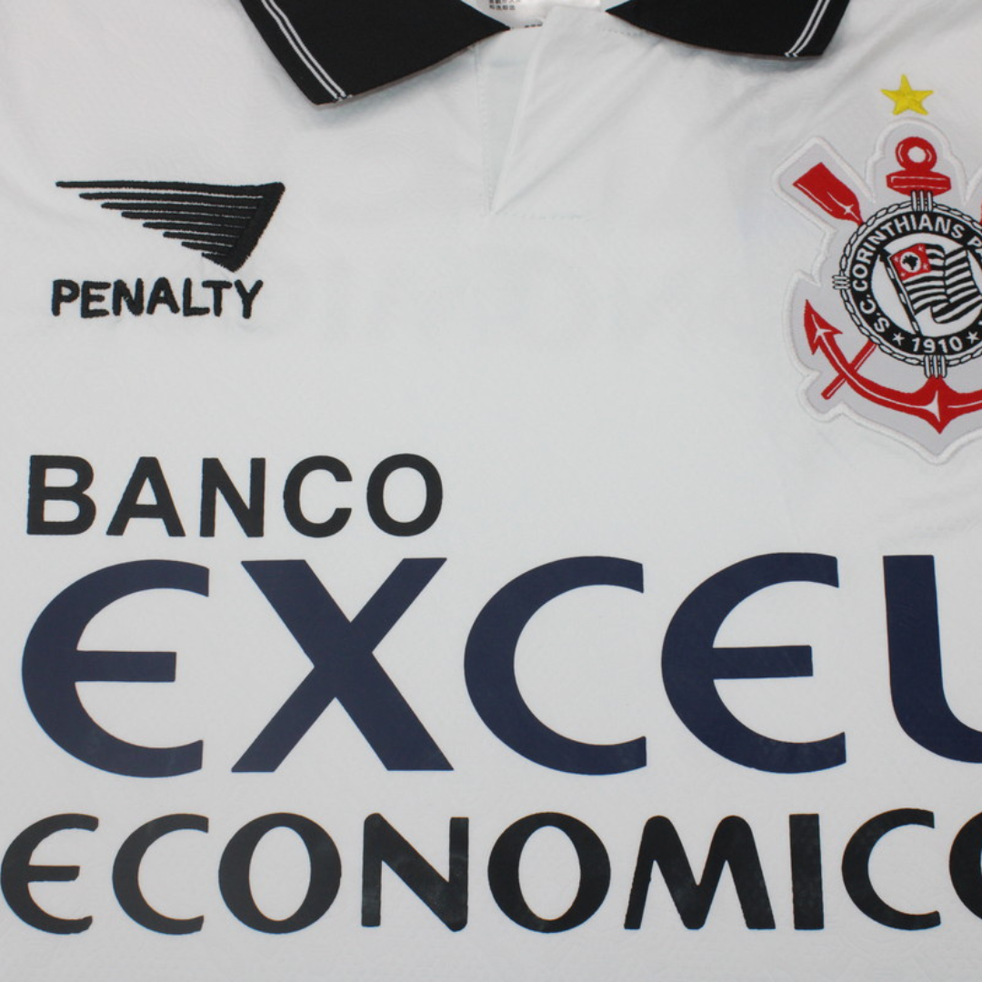 Camisa Corinthians Home 1997 - Versão Retrô "Rincón" Nº 8 - Imagem 9