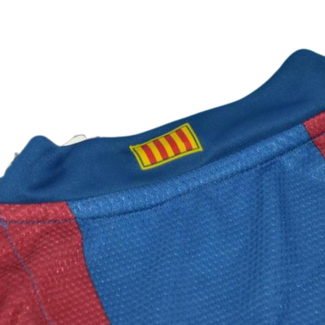 Camisa Barcelona Manga Longa 07/08 - Versão Retrô "Ronaldinho" Nº 10 - Imagem 18