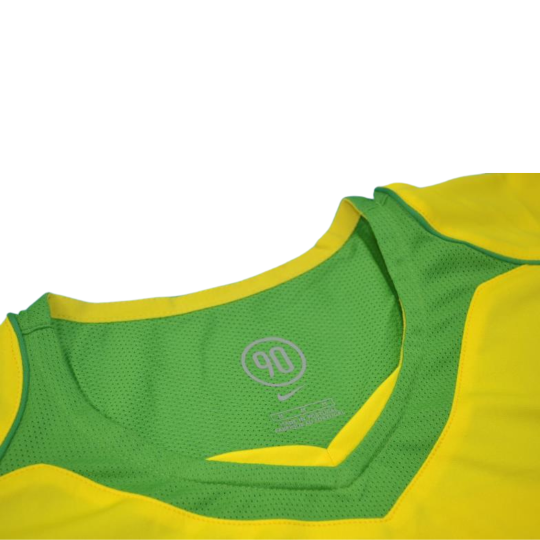 Camisa Retrô Brasil Home Confederations Versão 04/06 "Adriano" N°.9 - Imagem 10