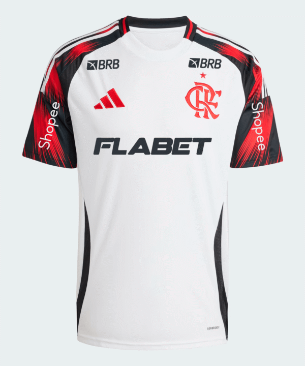 Camisa Flamengo 2025/26 II Com Patrocínios
