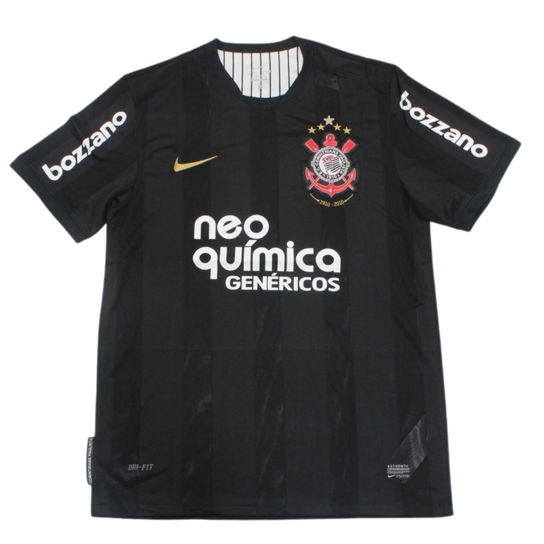 Camisa Corinthians Away 10/11 - Versão Retrô "R.Carlos" Nº 6 - Imagem 2