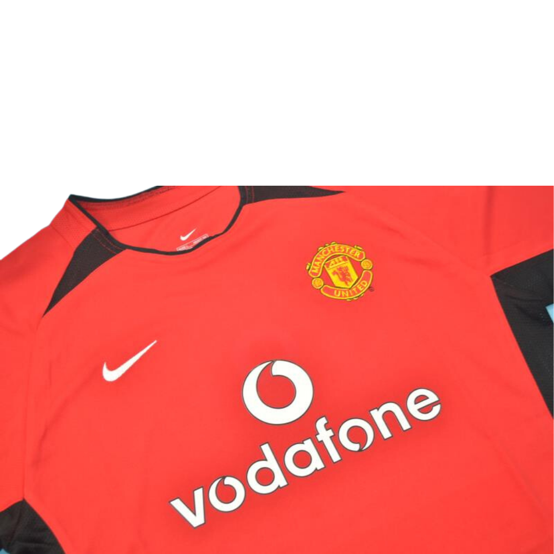 Camisa Manchester United Home 02/04 - Versão Retrô "V. Nistelrooy" Nº 10 - Imagem 6