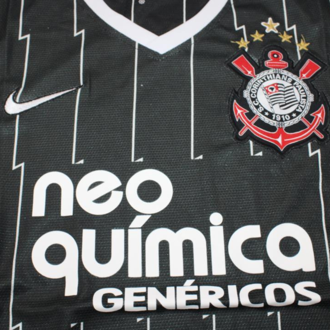 Camisa Corinthians Away 11/12 - Versão Retrô "Foca" Nº 8 - Imagem 14