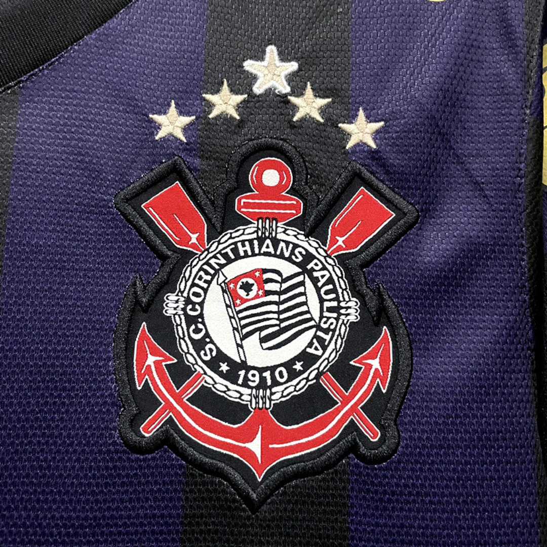 Camisa Corinthians Third Away 09/10 - Versão Retrô "Ronaldo" Nº 9 - Imagem 14
