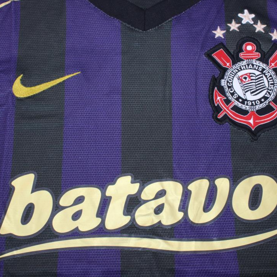 Camisa Corinthians Third Away 09/10 - Versão Retrô "Ronaldo" Nº 9 - Imagem 15