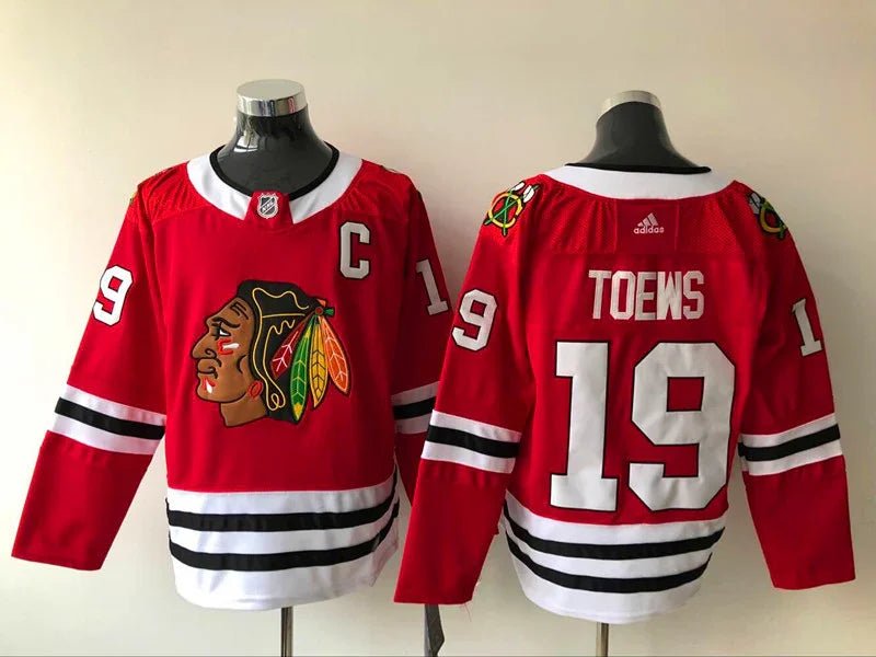 Camisa NHL Chicago Blackhawks Jersey Vermelha - Imagem 3