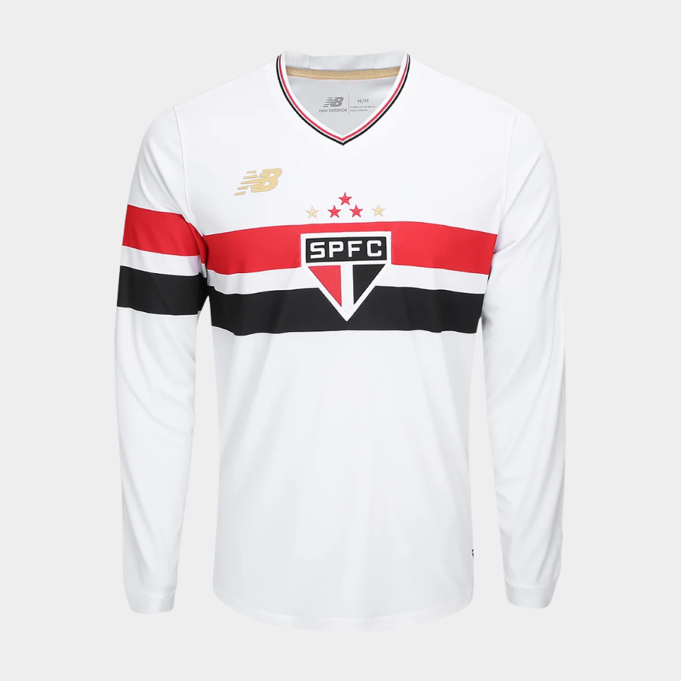 Camisa Manga Longa São Paulo 2025/26 I