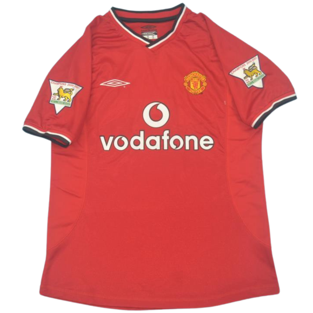 Camisa Manchester United Home 00/02 - Versão Retrô "Veron" Nº 4 - Imagem 2