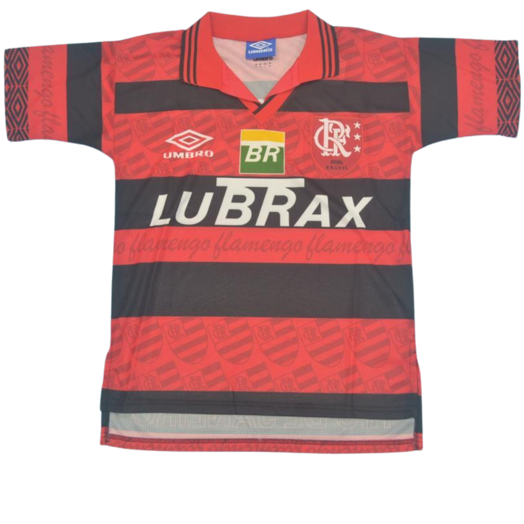 Camisa Flamengo Home 95/96 - Versão Retrô "Romário" Nº 11 - Imagem 2