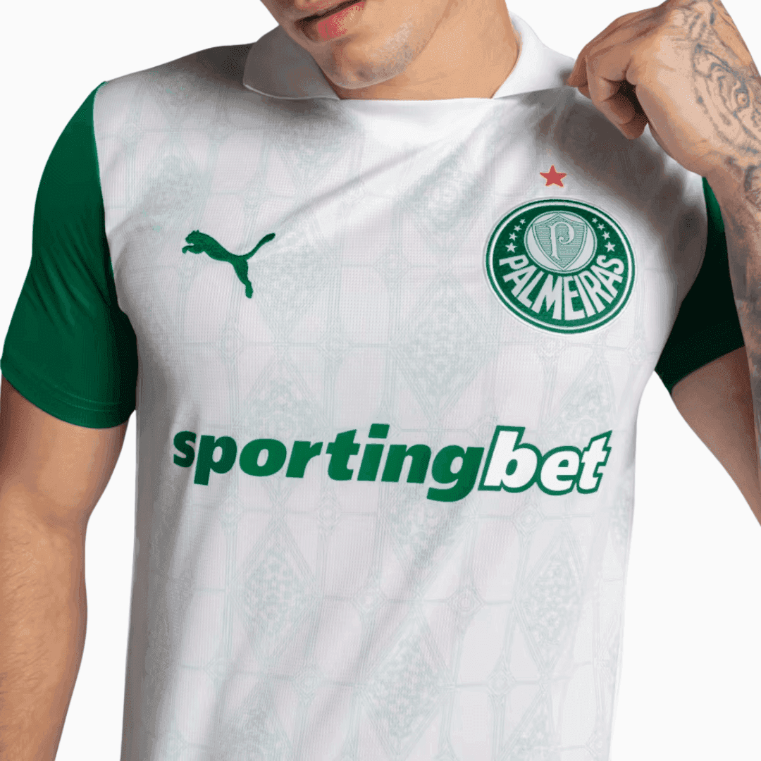 Camisa Palmeiras 2025/26 II - MORENO N° 5 - Imagem 3