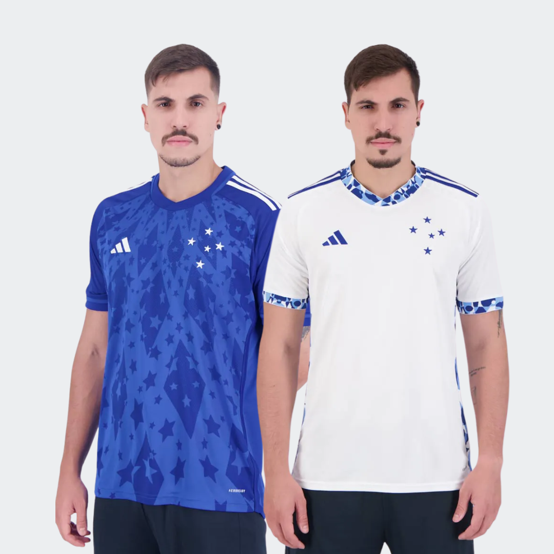 Kit 2 Camisas Cruzeiro 2024/25 I & II