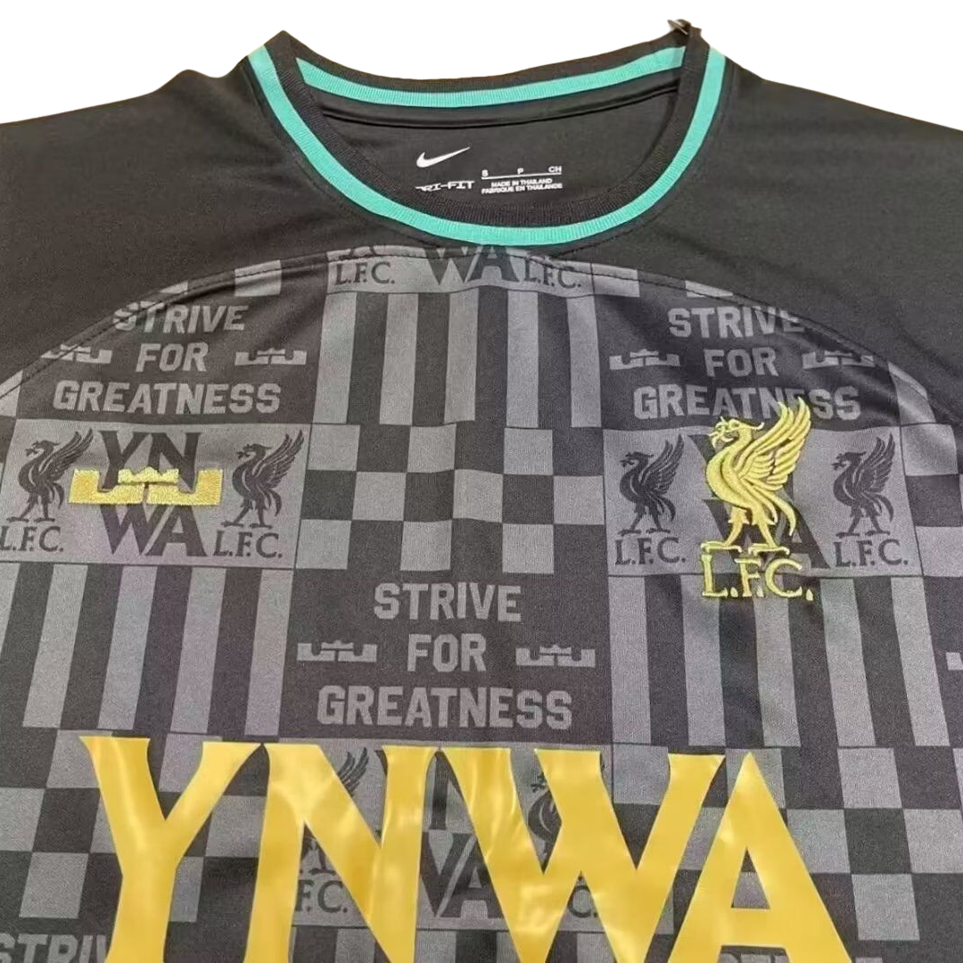 Camisa Liverpool LeBron James 23/24 - Versão Retrô - Imagem 6