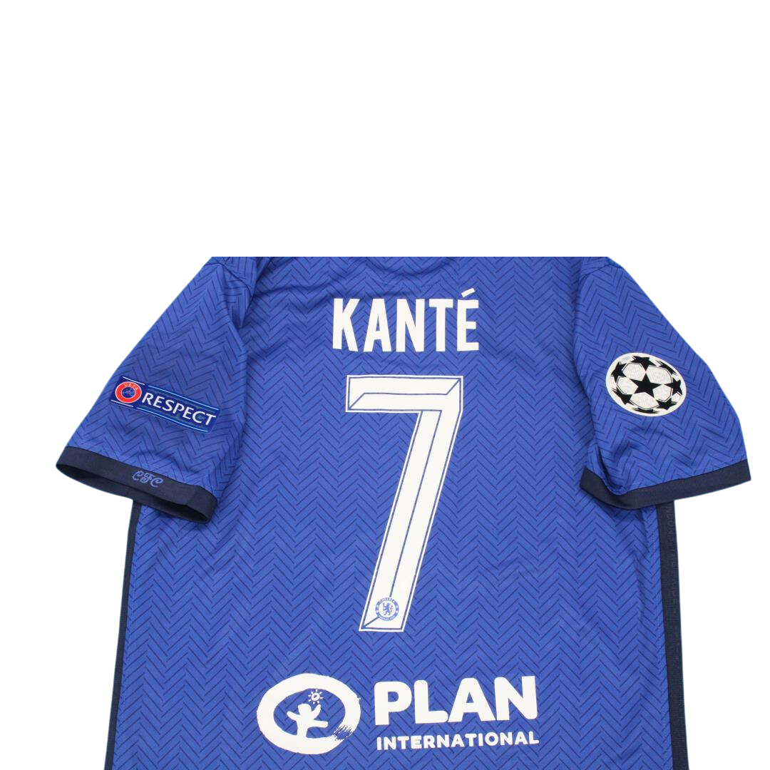 Camisa Chelsea UCL Final 20/21 - Versão Retrô "Kanté" Nº 7 - Imagem 5
