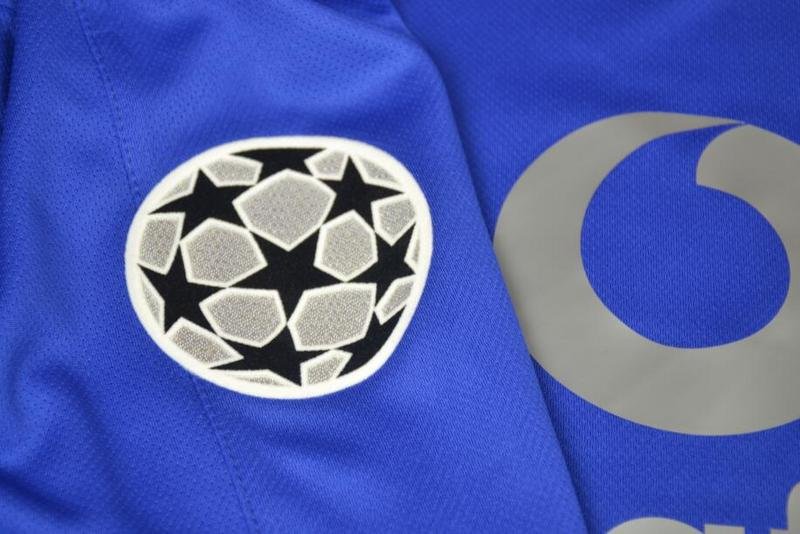 Camisa Manchester United Manga Longa 02/03 - Versão Retrô "Beckham" Nº 7 - Imagem 4