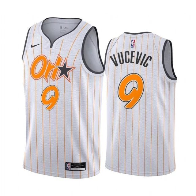 Regata NBA Orlando Magic Edition 20/21 Authentic Vucevic 9 - Branca