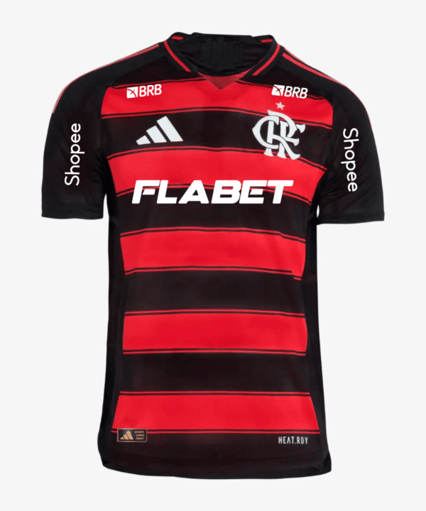 Camisa Flamengo 2025/26 I Authentic Com Patrocínios