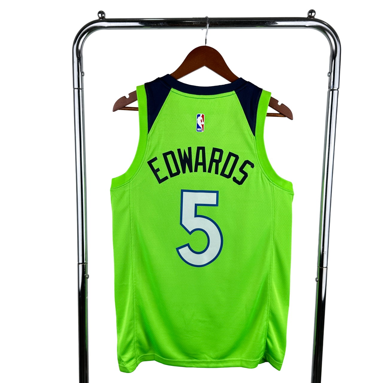 Regata NBA Minnesota Timberwolves Jordan Authentic Edwards 5 - Verde - Imagem 2