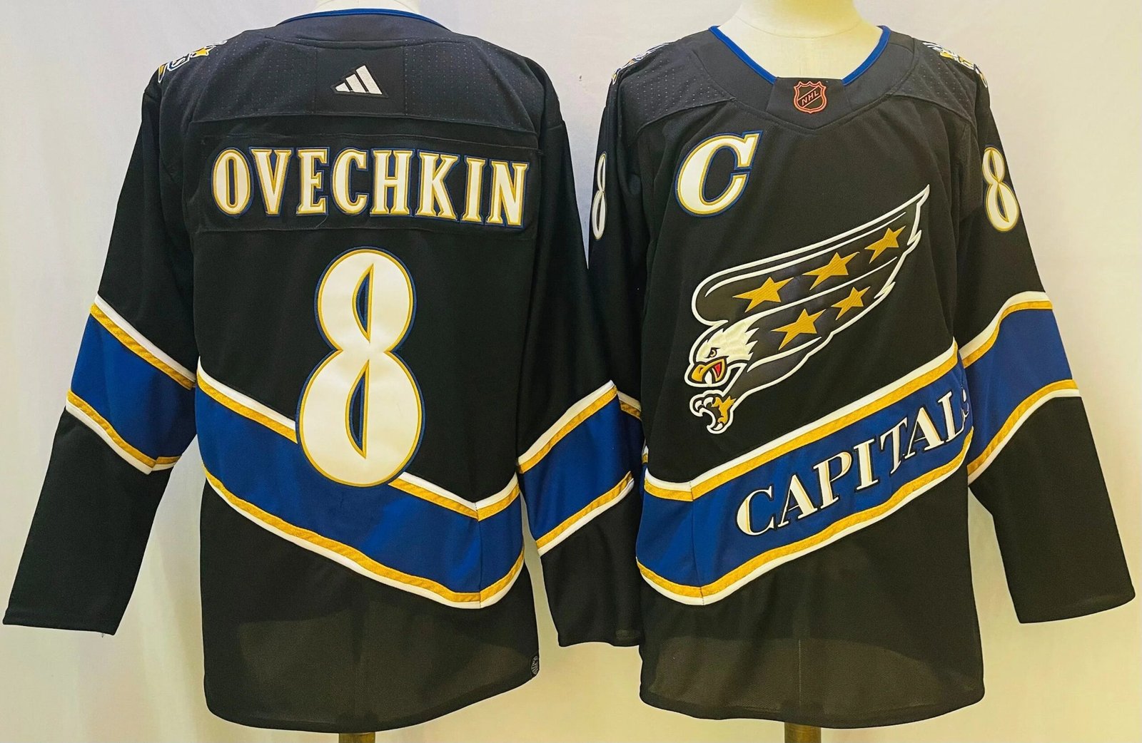 Jersey Washington Capitals Reverse Retrô 2.0 - Imagem 2