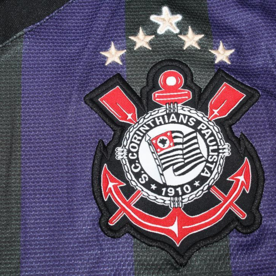 Camisa Corinthians Third Away 09/10 - Versão Retrô "Ronaldo" Nº 9 - Imagem 19