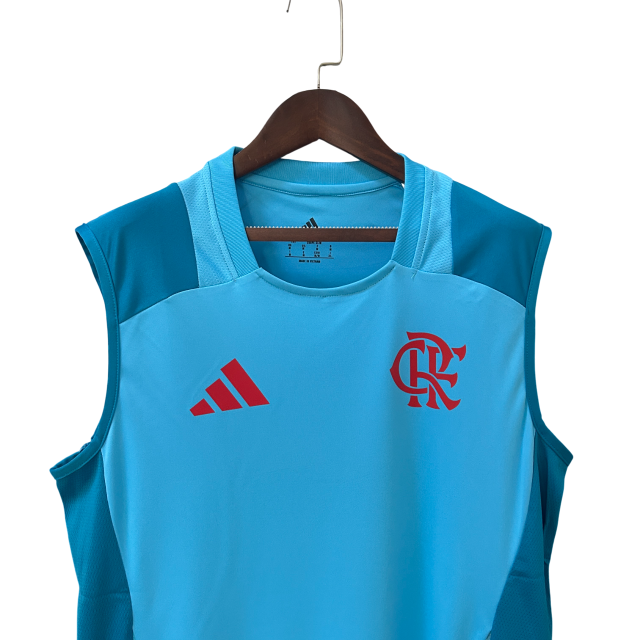 Camisa Regata Flamengo Treino 25/26 Masculina - Azul claro - Imagem 2