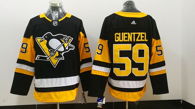 Camisa NHL Pittsburgh Penguins Jersey Preta - Imagem 3