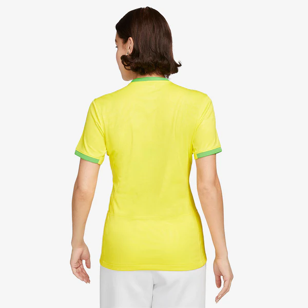 Camisa Feminina Da Seleção Brasileira 2023 Dri-FIT Stadium Manga Curta Home - Imagem 5