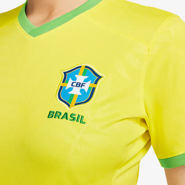 Camisa Feminina Da Seleção Brasileira 2023 Dri-FIT Stadium Manga Curta Home - Imagem 3