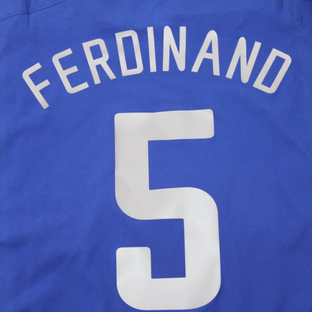 Camisa Manchester United Away 02/03 - Versão Retrô "Ferdinand" Nº 5 - Imagem 3