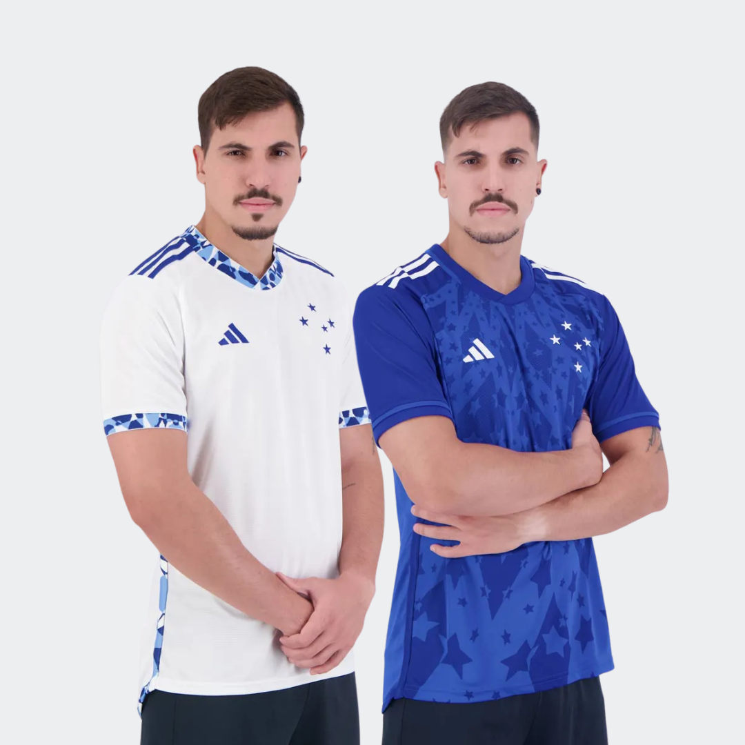 Kit 2 Camisas Cruzeiro 2024/25 I & II - Imagem 2