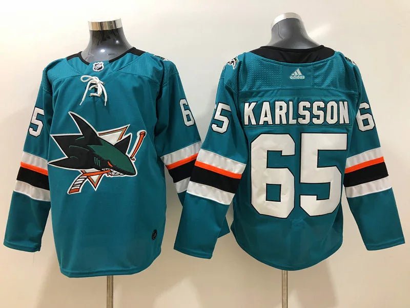 Camisa NHL San Jose Sharks Jersey Azul - Imagem 4