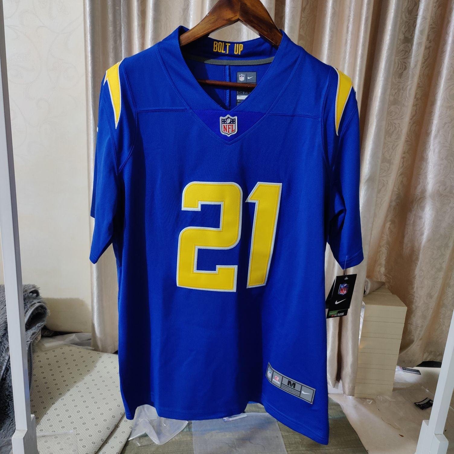 Camisa NFL Los Angeles Chargers Vapor Limited Jersey Azul - Imagem 2