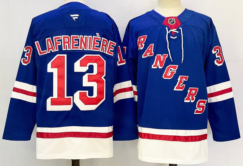 Camisa NHL New York Rangers Jersey Azul - Imagem 3
