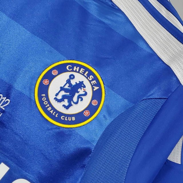Camisa Retrô Chelsea 2012/13 Masculino Azul - Imagem 7