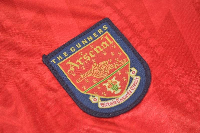 Camisa Arsenal Manga Longa Home 95/96 - Versão Retrô - Imagem 4
