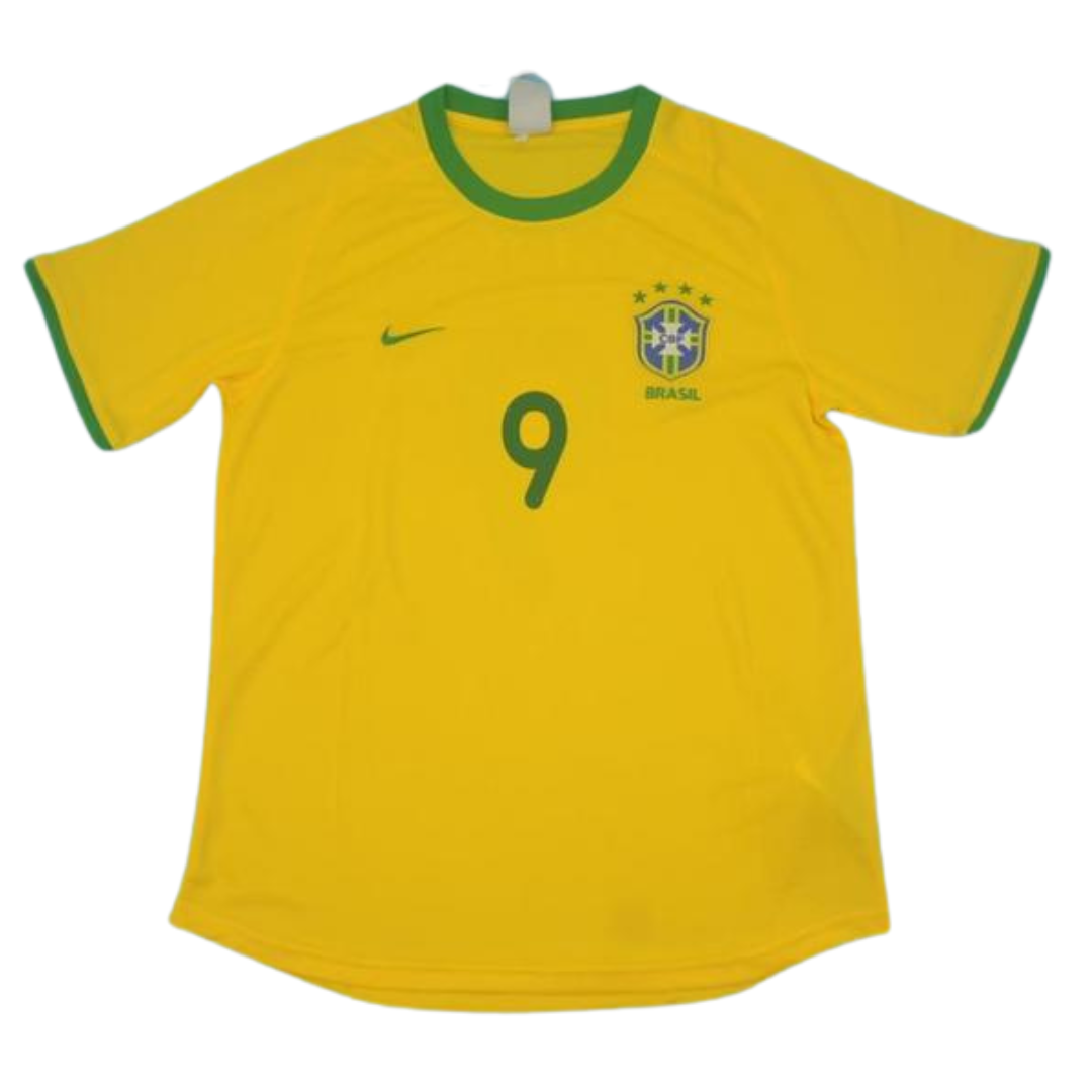Camisa Retrô Brasil Home 2000 "Ronaldo" N°.9 - Imagem 6