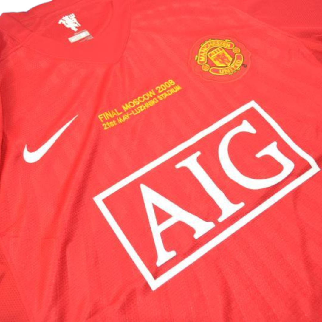 Camisa Manchester United UCL Final 07/08 - Versão Retrô - Imagem 10